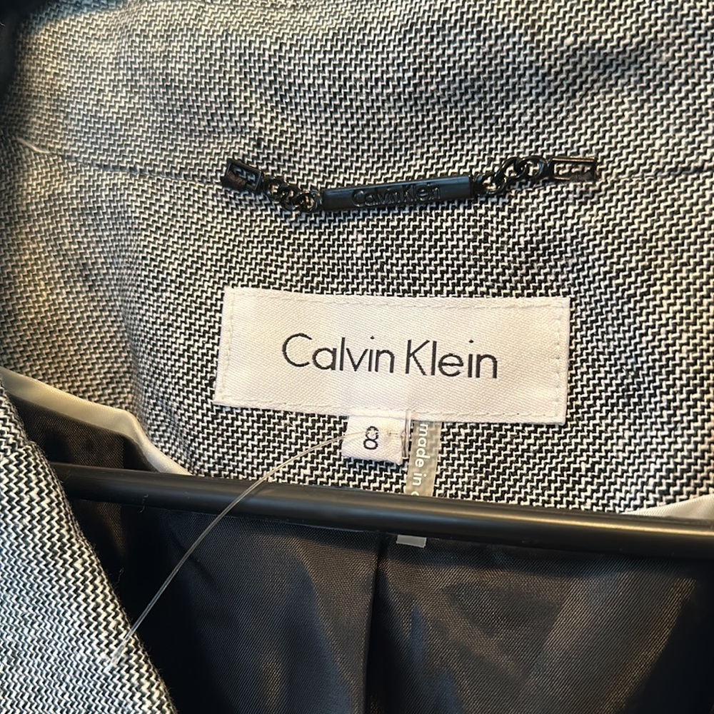 Calvin Klein Short Sleeve Linen Blend - Picture 3 of 9